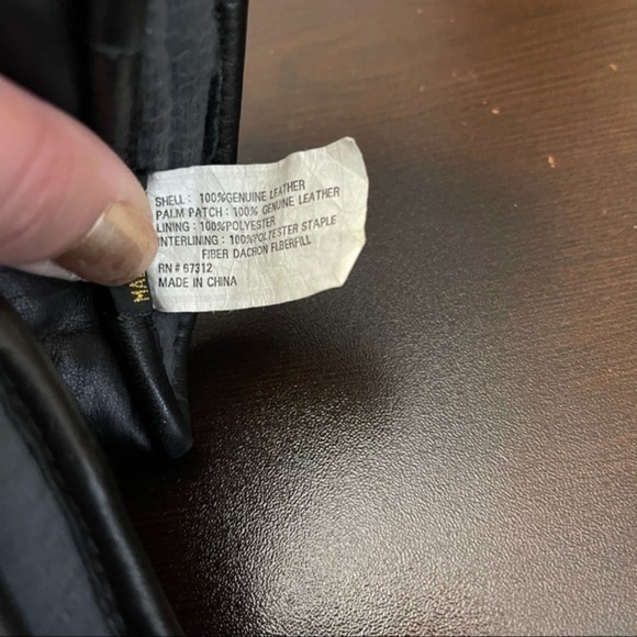 Scott 100% Leather Gloves - Picture 4 of 12